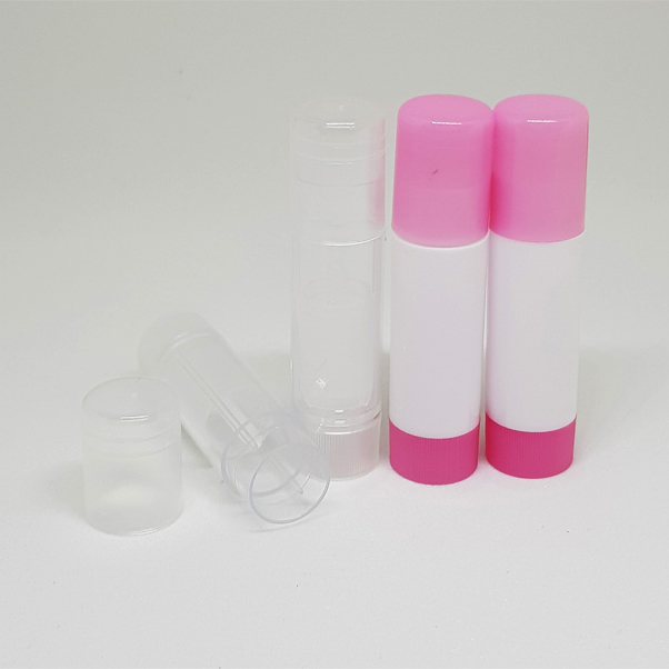 립밤 용기(투명, 핑크) 3ml, 5ml